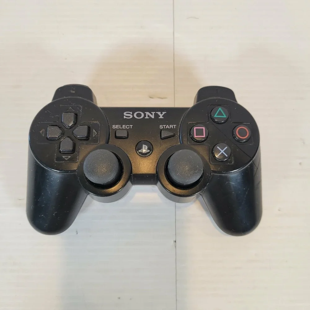 Sony PS3 DualShock 3 Wireless Controller Black OEM‎ Tested